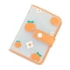 thumbnail image 2 of Titular de la tarjeta portátil Bolsa Carpeta Bolsillos Álbum de fotos Titular de la etiqueta engomada de la foto Bolsas de Estuche de , naranja mandarina Macarena titular de la tarjeta, 2 of 7