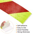 thumbnail image 4 of Uxcell Reflective Tape, Waterproof Adhesive High Visibility Caution Warning Safety Tape Reflector for Trucks Trailers Fluorescent Yellow/Red, 4 of 6