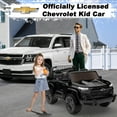 thumbnail image 6 of TOKTOO 24V Ride on Car for Big Kids, 800W Powerful Wheels, Licensed Chevrolet Colorado 2 Seater Ride on Toys, Ride on Truck with Rear Storage, Electric Kids Car for Boys Girls Aged 3-8 Years, Black, 6 of 9