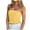 Yellow, variant on Timegard Tube Tops for Women Ribbed Strapless Skinny Comfy Solid Color Going out Top Summer Casual