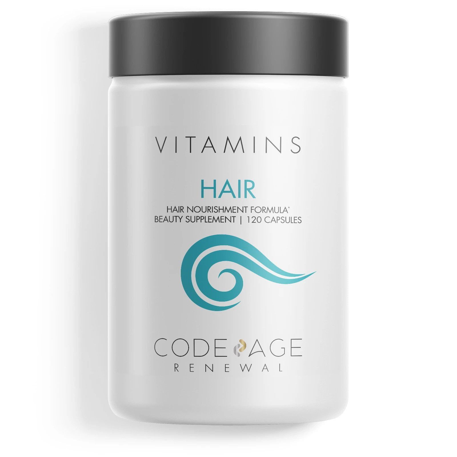 Codeage Hair Vitamins, 10,000mcg Biotin, Collagen, Keratin Supplement Capsules - 120 Count