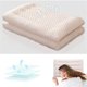 thumbnail image 1 of Almohada de cama de grado hotelero de apoyo suave | Núcleo de poliéster de 27.5x15.7in | Sueño fresco de lujo blanco | Alta resiliencia, lavable a máquina | Ropa de cama de esquina apoyada, trasera, 1 of 8
