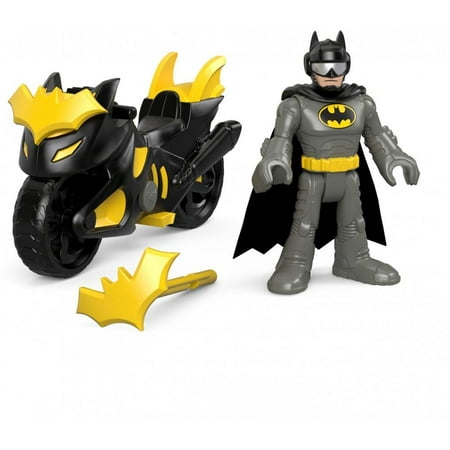Imaginext DC Super Friends Streets of Gotham City Batman &amp; Batcycle