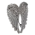 thumbnail image 2 of Brooch,  Angel Wing Brooch Pin Stylish Handcrafted Inlay Elegant Long Lasting Color Retention  For Jacket For Coat, 2 of 8