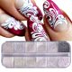 thumbnail image 1 of 3D Holográfica Mariposa Nail Glitter Colors/Set Splarkly Nail Lentejuelas Copos Acrílico Manicura Paillettes Ultrafina Cara Cuerpo Brillos para Nail Art Decoración y Manualidades kaili Sencillez, 1 of 5