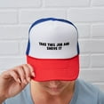 thumbnail image 6 of CafePress - Take This Job And Shove It - Adjustable Unisex Printed Trucker Hat with Mesh Back, 6 of 10