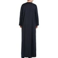 thumbnail image 5 of JXMVOJ Men's Muslim Clothes Durable Kaftan Robe Dubai Long Gown Ethnic Clothes, 5 of 9