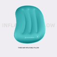 thumbnail image 3 of 2 Pcs Inflatable Camping Travel Pillow Compact Inflatable Pillow Breathable Comfortable Foldable Ultralight for Hiking Backpacking Ergonomic Inflating Pillows, 3 of 9