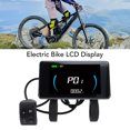 thumbnail image 4 of Pantalla Bicicleta Eléctrica Pantalla LCD Pantalla De Velocidad Y Nivel De Batería Panel De Control De Scooter Eléctrico Con Tarjeta NFC Cable Impermeabilizante Cabeza Macho 5P, 4 of 7