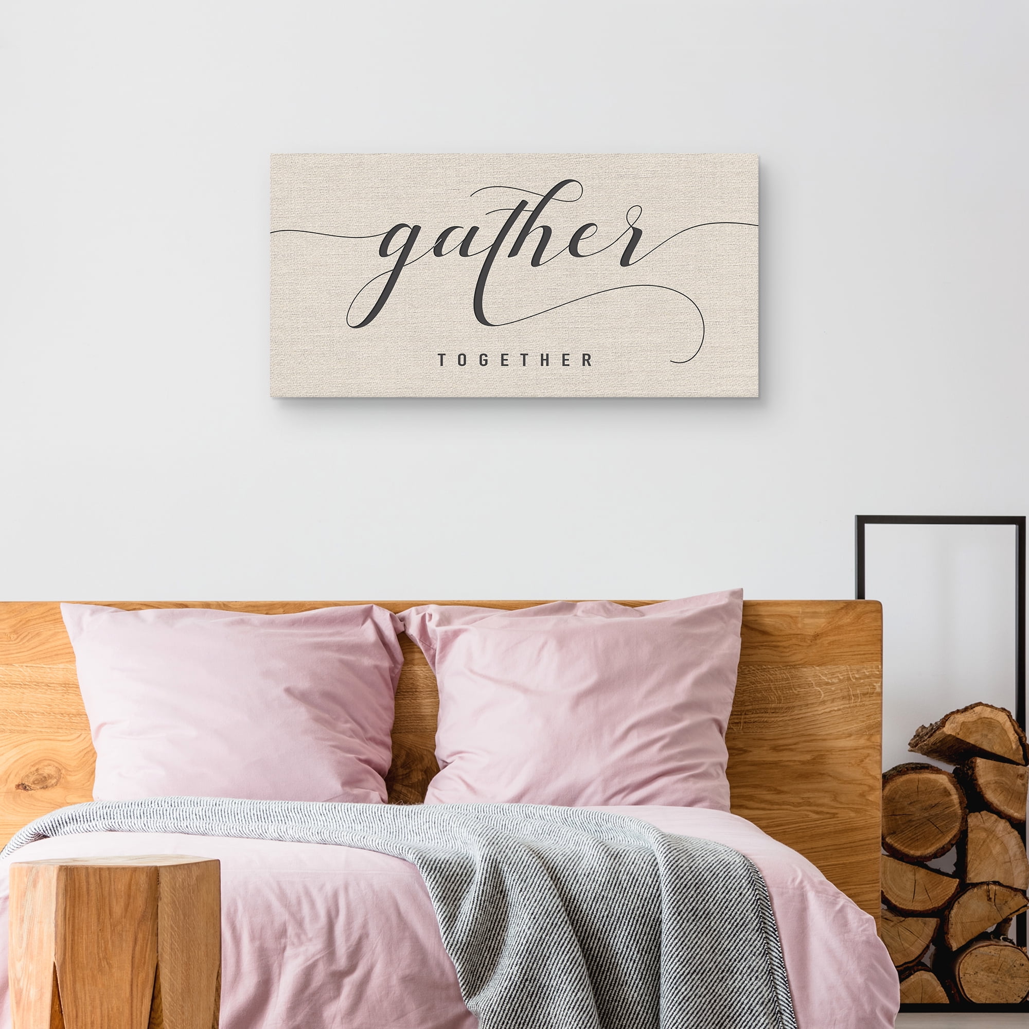 Gather Together Crop by Amanda Murray Canvas Art Print