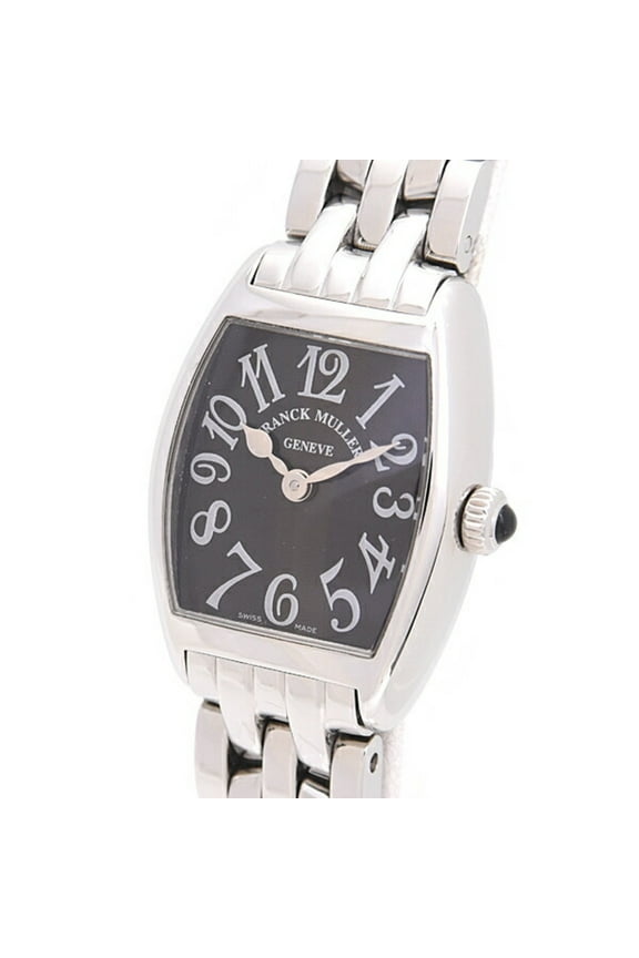 Pre-Owned Franck Muller Women's Watch Tono Curvex Intermediate Black Dial Battery... (Good)