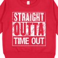 thumbnail image 3 of Inktastic Straight Outta Time out Toddler Sweatshirt, 3 of 4
