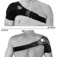 thumbnail image 2 of Adjustable Shoulder Support Brace Compression Rotator Cuff Pain Relief For Left And Right Shoulder-FCY, 2 of 5
