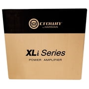 Crown Pro Audio XLi2500 1500w 2 Channel DJ/PA Amplifier Amp+(2) Speakon Cables