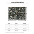 thumbnail image 2 of Throw Blanket for Couch Sofa and Bed, Paw Animal Soft Plush Throw Blanket, Fuzzy Cuteness Comfy Warm Washable Flannel Blanket Throws for All Season, 2 of 8
