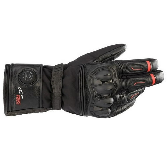Alpinestars HT-7 Heat Tech Mens Drystar Motorcycle Gloves Black LG