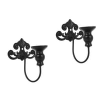 WORGEOUS 2pcs Wall Candle Sconces Metal Candle Wall Holder Candle Sconces Decorative Wall Candle Sconces For Dining Room Living Room Office