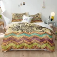 thumbnail image 3 of 2024 Bohemian Mandala Duvet Cover Exotic Floral Bedding Set Ethnic Vintage Geometric Comforter Cover King Full For Kids Teen Adults, 3 of 6