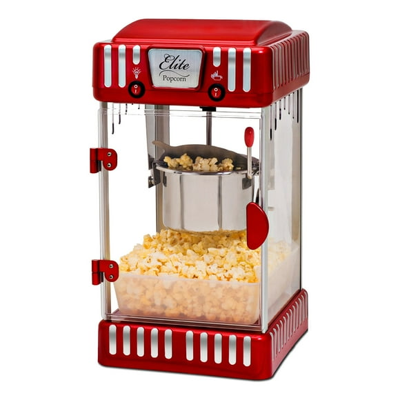 Máquina de Palomitas Elite Cuisine Elite Classic Rojo
