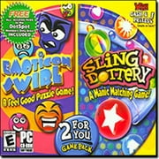ValuSoft 15015 Emoticon Swirl & Sling Dottery - 2 For You Game Pack