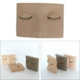 thumbnail image 3 of Párpados de Repuesto jinwen Párpados Realistas con Pestañas Cabeza de Maniquí, 3 of 8