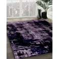 thumbnail image 3 of Ahgly Company Machine Washable Indoor Rectangle Abstract Night Black Area Rugs, 6' x 9', 3 of 7