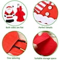 thumbnail image 4 of Wovilon Christmas Decorations Christmas Cutlery Christmas Cutlery Bag Christmas Table Decoration Kitchen, 4 of 7
