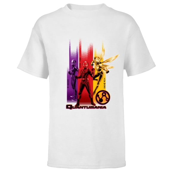 Marvel Ant-Man and the Wasp: Quantumania Cassie Ant-Man Wasp - Short Sleeve T-Shirt for Kids - Customized-White