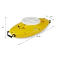 thumbnail image 5 of Creekkooler 30 qt Hard Side Floating Cooler, Yellow, 5 of 8