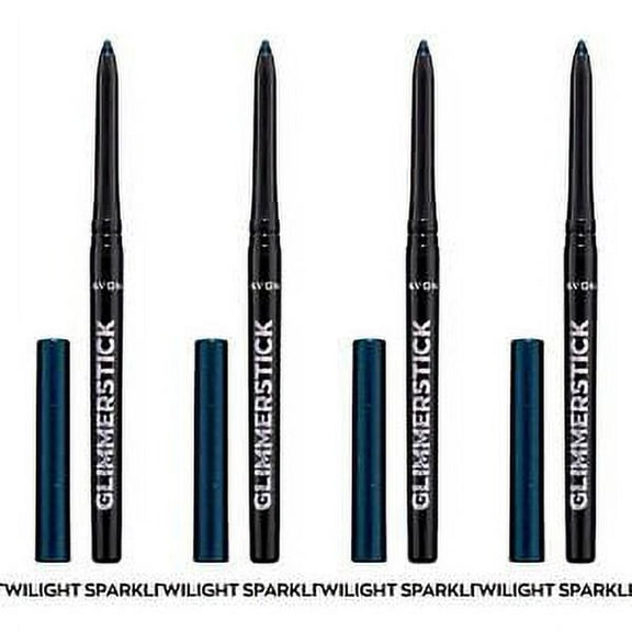 Avon Glimmerstick Retractable Diamonds Eyeliner TWILIGHT SPARKLE 0.35g Set of 4