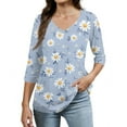 thumbnail image 2 of Womens Shirts Dressy Casual S Light Blue, 2 of 4