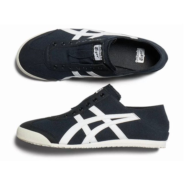 Onitsuka & Tiger MEXICO 66 PARATY BLACK/WHITE for UNISEX from Japan NEW with box