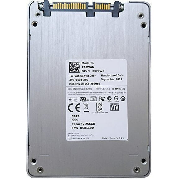 Dell LiteOn LCS-256M6S 256Gb 6.0Gbps 2.5-Inch Internal Solid State Drive