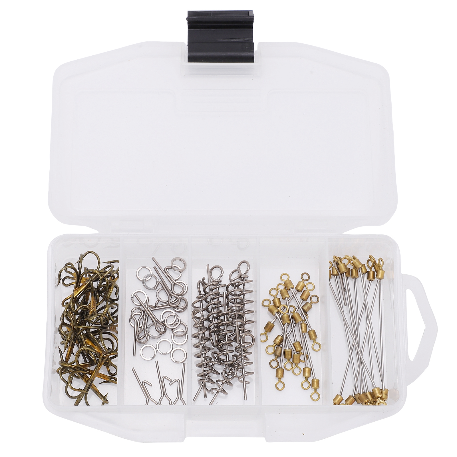 Sarapandan Sarapandan 80 Psc Fishing Treble Hooks Kit with Centering ...