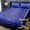 Blue, variant on 2/3pcs Leopard Print Satin Fitted Sheet Set, Fashionable Classic Soft And Comfortable DeepPocket Breathable Bedding, Bedroom Guest Room Decoration(Blue,Twin)