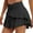71#Black, variant on Womens Tennis Skirt Crossover Golf Skorts Skirts Lightweight Athletic Skirt with 3 Pockets Workout Pickleball Black L