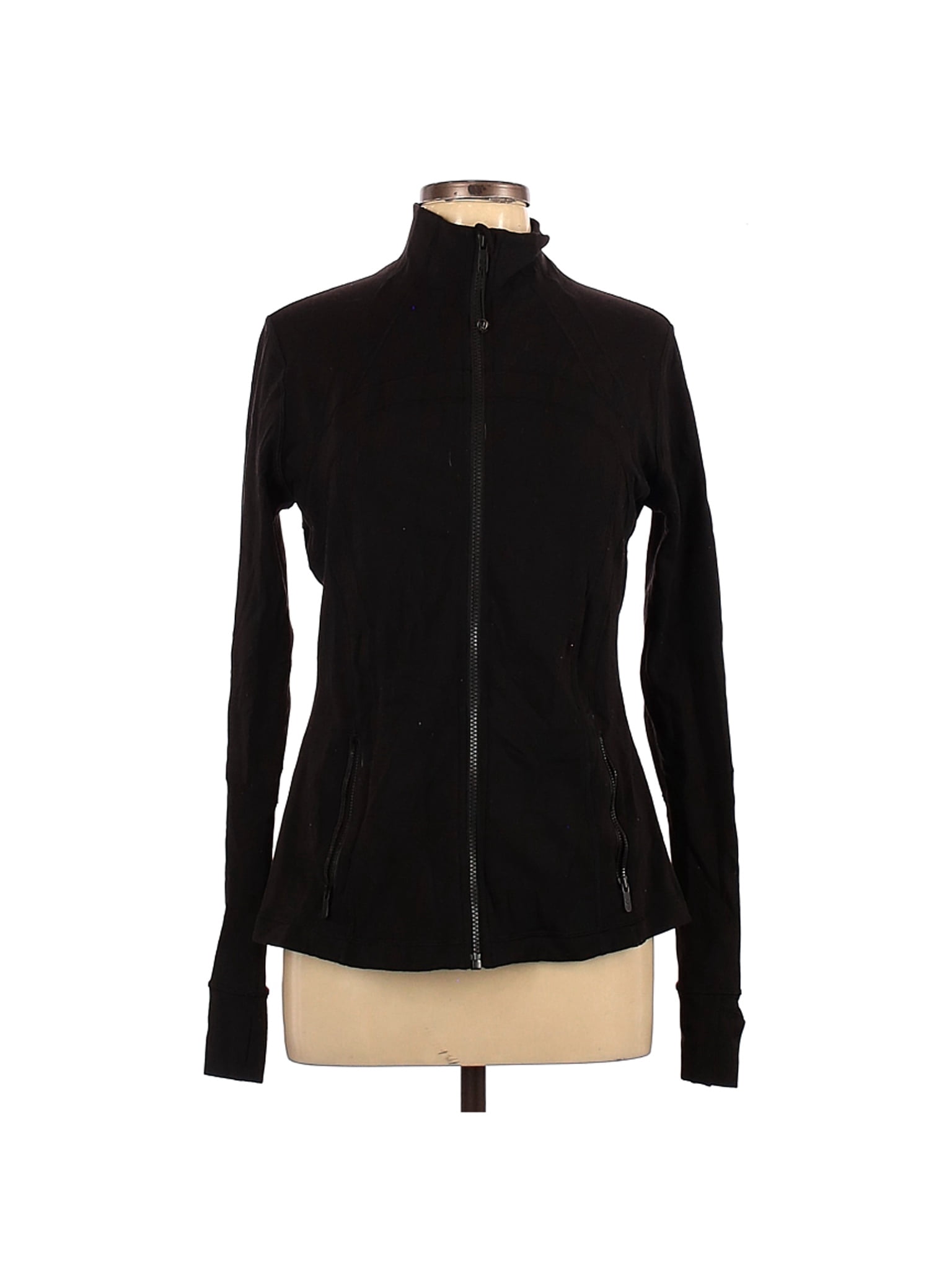 lululemon black track jacket