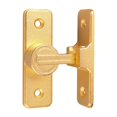 thumbnail image 1 of Pestillo para puerta de granero, cerradura de seguridad para el hogar, herrajes de aleación de zinc, pestillo para puerta corrediza Oro de 90 grados, 1 of 8