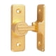 thumbnail image 1 of Pestillo para puerta de granero, cerradura de seguridad para el hogar, herrajes de aleación de zinc, pestillo para puerta corrediza Oro de 90 grados, 1 of 8