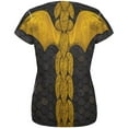 thumbnail image 2 of Halloween Black Dragon Costume All Over Womens T Shirt Multi MD, 2 of 2