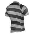 thumbnail image 2 of joogoo Gray Stripes Pattern Men's Cycling Jerseys Mountain Bike Short Sleeve Tops M, 2 of 7