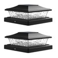 thumbnail image 2 of Luces Solares para Tapa de Poste, Luz para Poste de Valla de Cubierta Exterior para Postes de Vinilo de Madera de 5,5x5,5, 3,5x3,5, Decoración de Jardín y Patio, Paquete de 4, 2 of 8