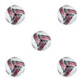 thumbnail image 2 of mmirethe Durable And Lightweight Official Size 5 Football For Training Gift Choice Three leaf style red 4 5Set, 2 of 6