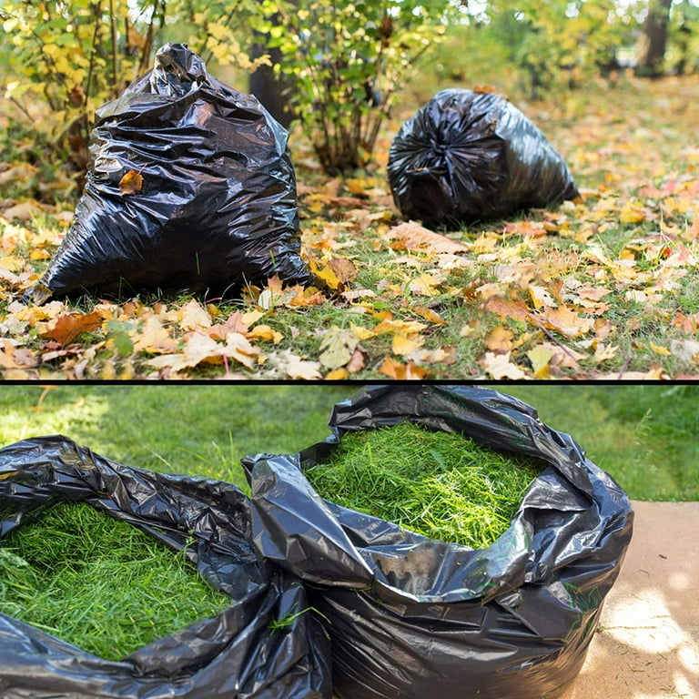 33 x 39 x 2 mil Black Eco-Friendly Poly Trash Can Liners