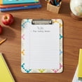 thumbnail image 2 of Pen+Gear Fashion Clipboard, Multicolor Geometric Quilt, 2 of 4