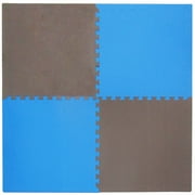Tadpoles 4 Piece Playmat Set, Blue/Brown