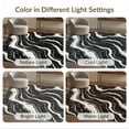 thumbnail image 7 of ODIKA 8'x10' Washable Area Rug Non-Shedding, Easy Care, Spotted Bold Abstract Marbled Motif Inspired Patchwork Cow Snack Refined for King Size Bedroom Under Bed, Master Suite, 7 of 7