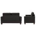 thumbnail image 5 of Poundex Bobkona Aria Faux Leather 2-Piece Sofa and Loveseat Set, 5 of 7