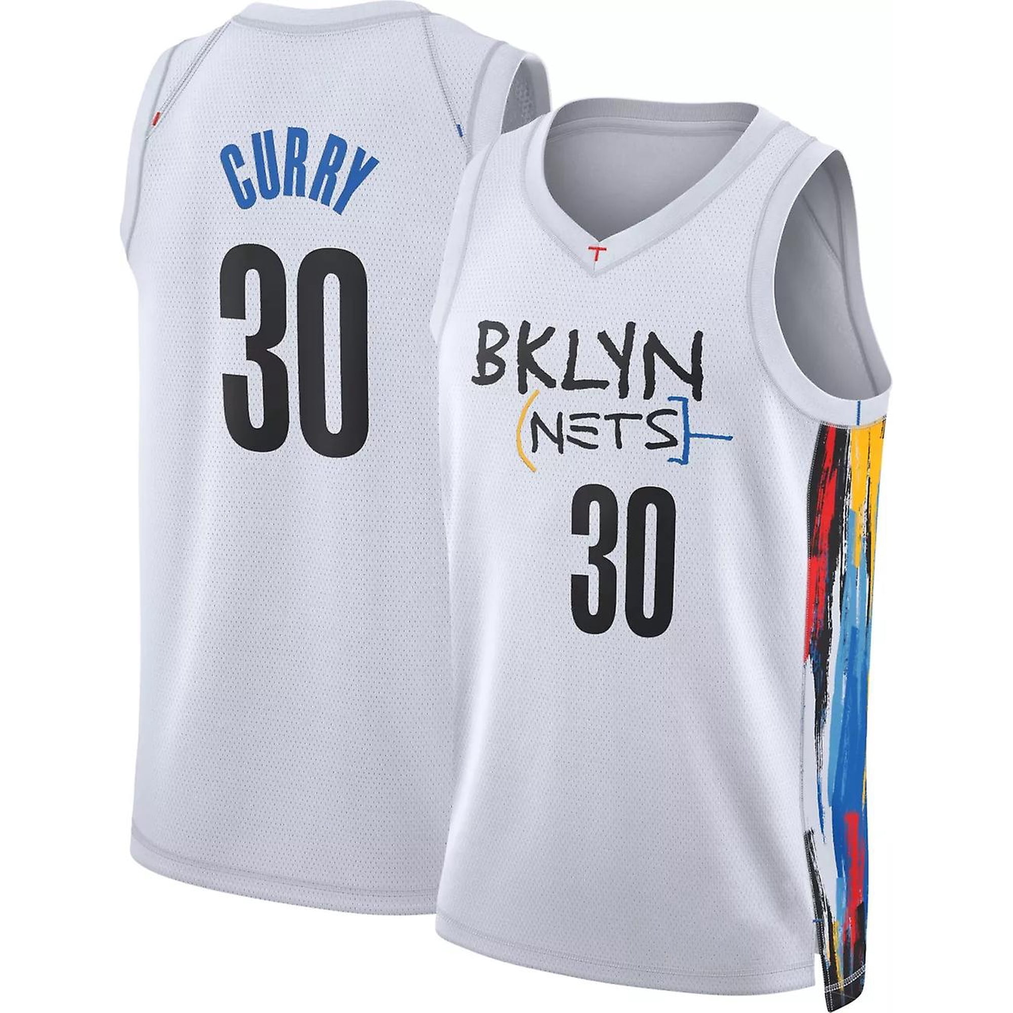 ウェア Seth Curry Brooklyn Nets #30 Men's 2022-23 City Edition Brooklyn Nets Seth Curry #30 White Dri