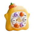 thumbnail image 4 of Juego de empuje rápido Hugo juguete de desarrollo educativo para niños Amarillo Calabaza, 4 of 9